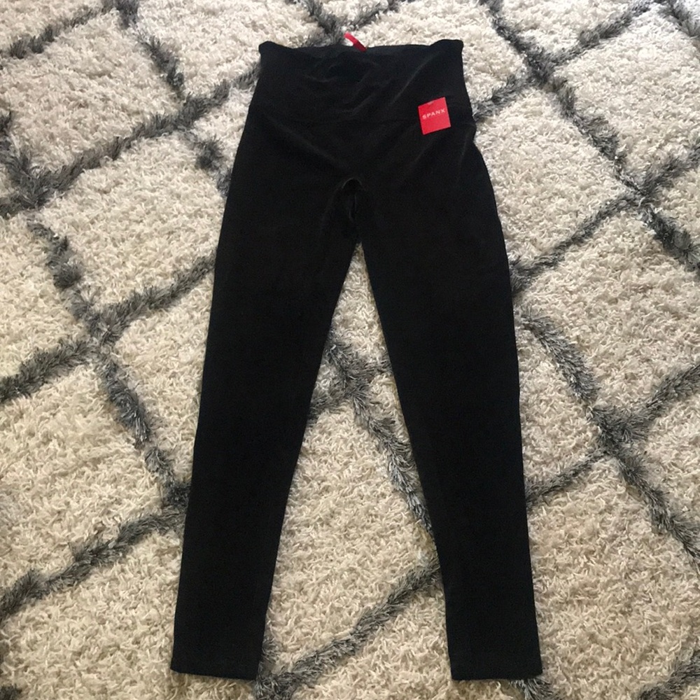 Black velvet Spanx